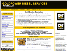 Tablet Screenshot of goldpower.com.au